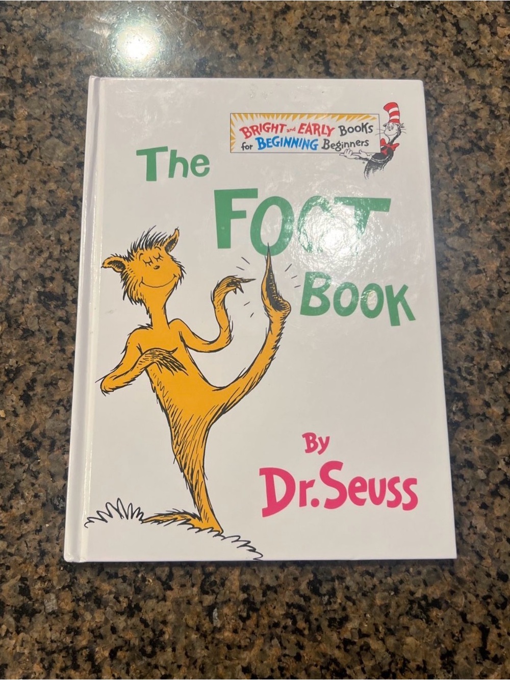Vintage Dr Seuss 1996 Hardcover The Foot Book